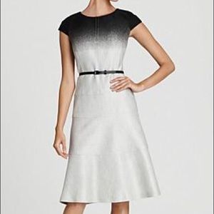 Anne Klein A Line Dress with Black Belt